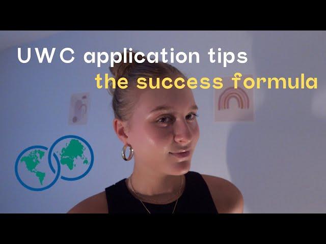 get into UWC easily // the only 3 application tips you’ll ever need