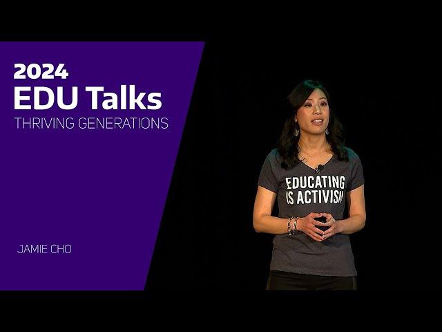 EduTalks 2024 | Jamie Cho: "Resist the Stories That Restrain Us"