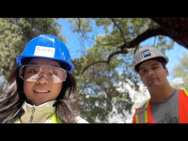 uc berkeley day in the life: construction site tour & sf class | 2024 grad school