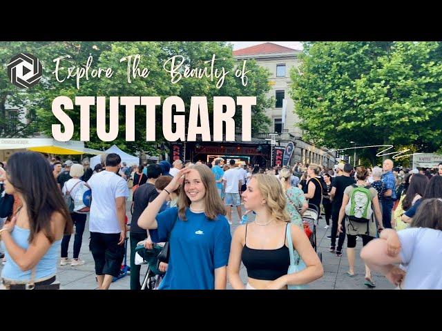 [4K] Stuttgart Germany  | Weekend Activities in Stuttgart | City Centre Walk 