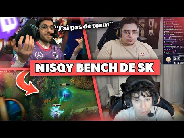 NISQY BENCH DE SK, ADAM AVIS SUR VLADI - Best Of LoL #793 Réactions