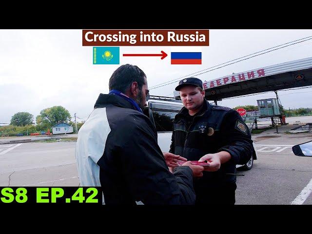 Crossing into Russia  was Scary and Extremely Difficult S8 EP.42 | Pakistan to Japan Motorcycle