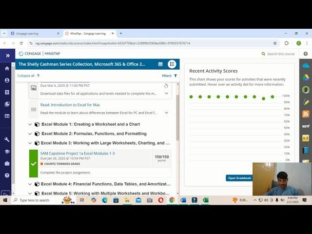 Shelly Cashman Excel 2019 | Module 5: SAM Project 1a Media Hub