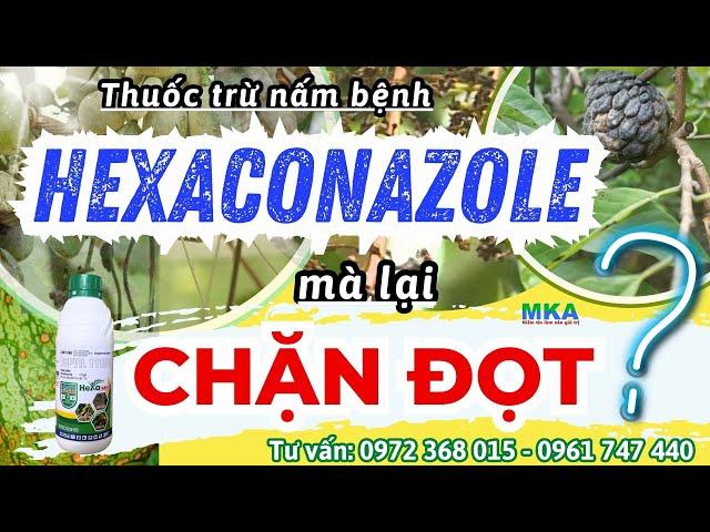 HEXACONAZOLE - HOẠT CHẤT TRỪ NẤM BỆNH, CHẶN ĐỌT HIỆU QUẢ TRÊN CÂY TRỒNG | HEXA 11SC MKA