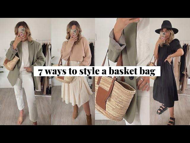 7 Ways To Style: Loewe Basket Bag | Spring Outfit Inspiration | jessmsheppard