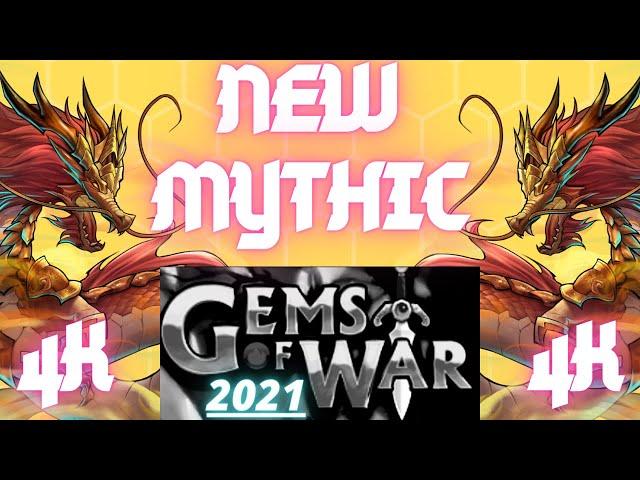 New Mythic Long Wang aka HuangLong key opening | Gems of War 2021 | Huang Long team