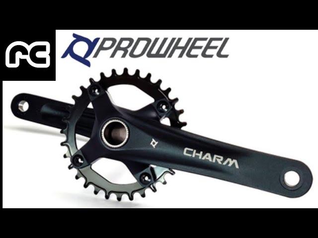 система шатунов под 1 звезду Prowheel Charm Hollowtech II с кареткой Prowheel BB73+