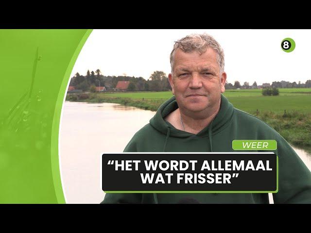 Weerboer Gerrit voorspelt een fris herfstweekend vanuit Voorst