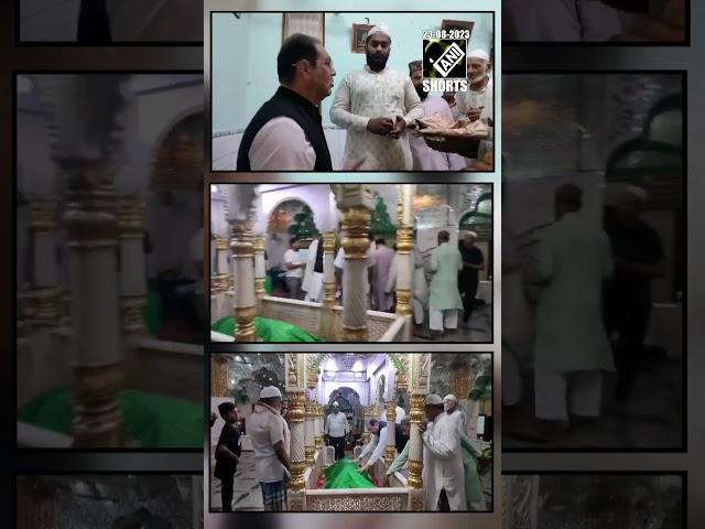 UP: BJP leader Mohsin Raza prays for success of Chandrayaan-3 in Lucknow
