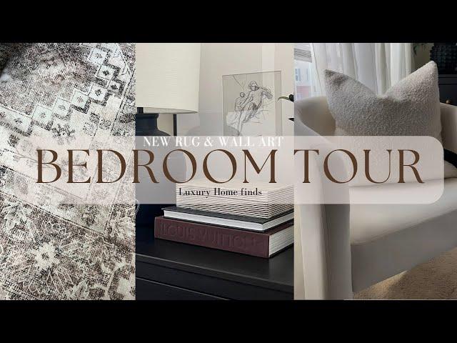 BEDROOM TOUR| MODERN ROOM MAKEOVER ON A BUDGET| bedroom styling ideas|