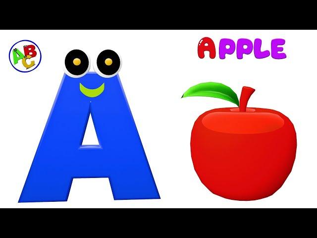 The ABC Phonics Song For Toddler | Abcd Alphabet For Kids A to Z | Abc Kindergarten Learning