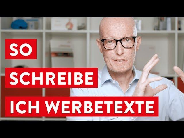 Werbetexte schreiben: So gehe ich vor