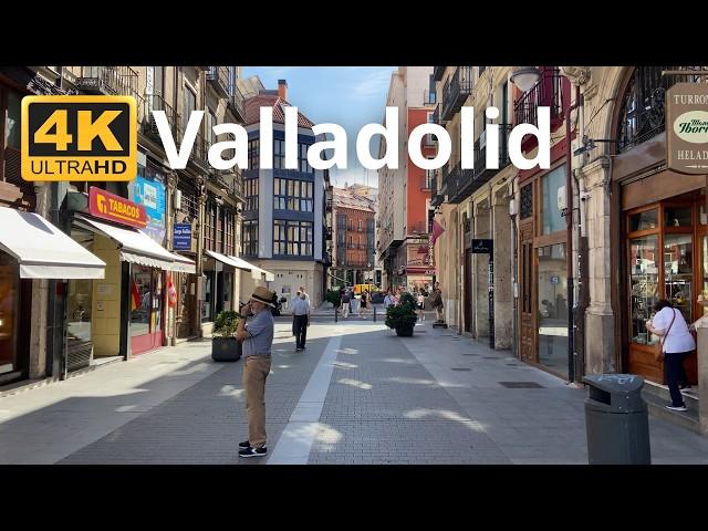 Valladolid, Spain  | Walking Tour 4K 60FPS HDR | July 2024