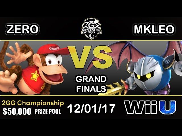 2GGC - TSM | ZeRo (Diddy Kong) Vs. FOX MVG | MKLeo (Metaknight) - Grand Finals