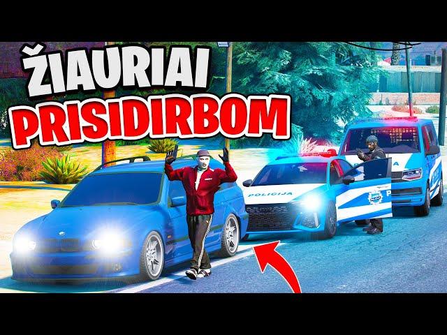 ŽIAURIAI PRISIDIRBOM ?! ∣ GTA ROLEPLAY LIETUVIŠKAI (OneX.lt)