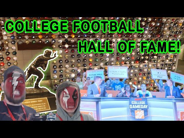 Touring the College Football Hall of Fame! What a Fun Visit! #travel #football @cfbhall