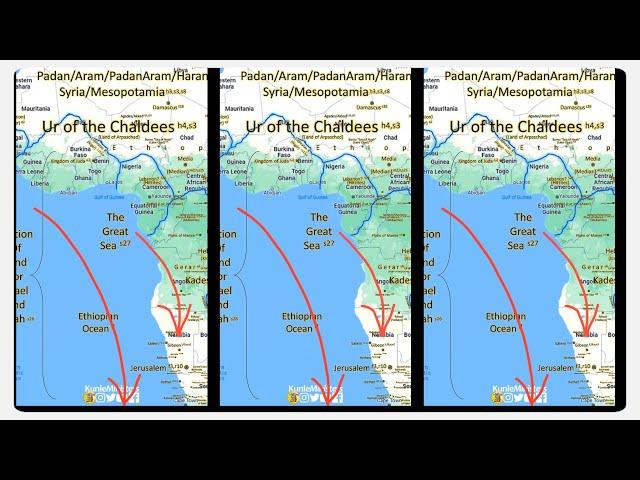 Kunle Ministers 10 REAL Bible Locations in Sahel & West Africa according to Josephus.