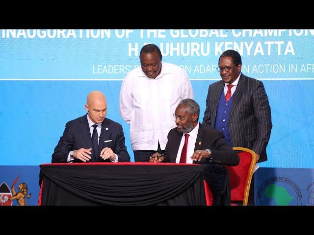 Global Center on Adaptation and University of Nairobi sign Memorandum of Understanding