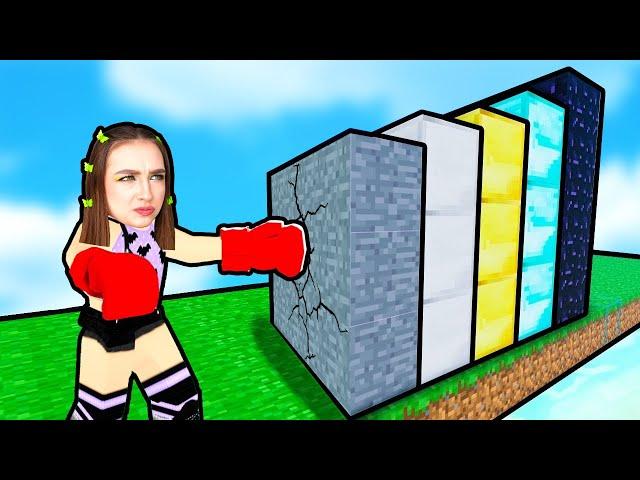 РАЗБЕЙ СТЕНЫ чтобы ВЫЖИТЬ в ROBLOX !  Punch Wall Simulator Роблокс