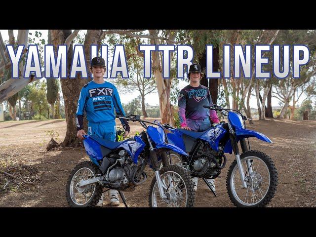 Yamaha TTR Lineup with the Upton Twins