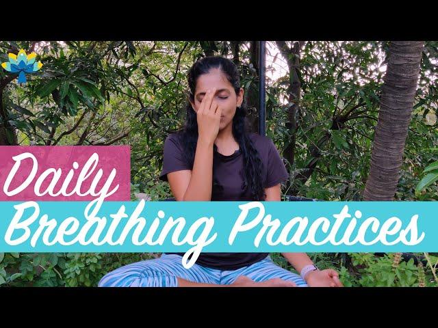 Breathing Exercises & Pranayamas | Daily Practice | Boost Immunity | Yogalates with Rashmi