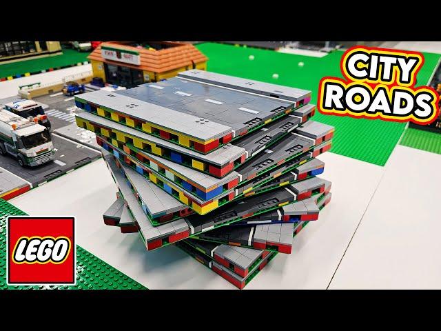 Building 15 Roads for the LEGO City