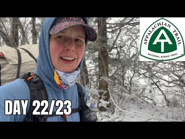 Day 22/23 | A Frozen Hike Alone | Appalachian Trail 2025