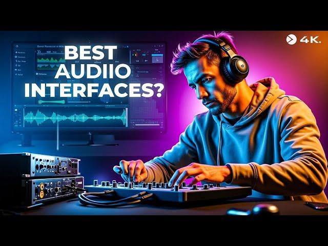 What are the most popular audio interfaces in 2024, and what features make them stand out?