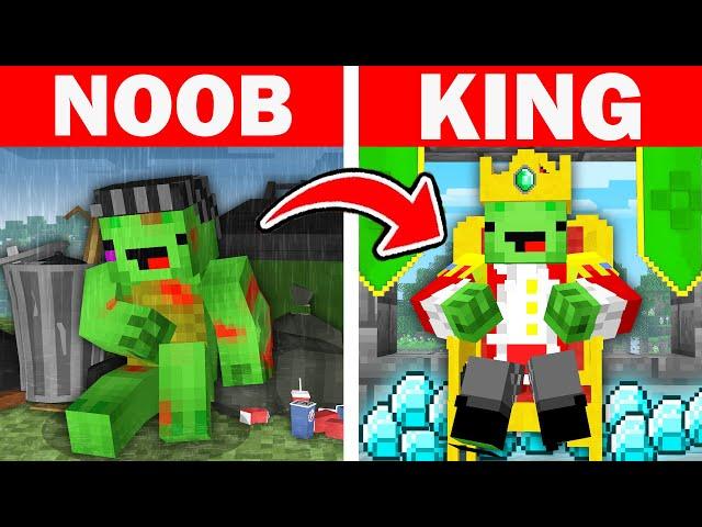 From POOR To King Story in Minecraft