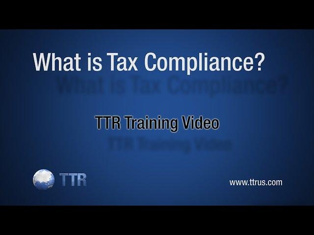 What is Tax Compliance?