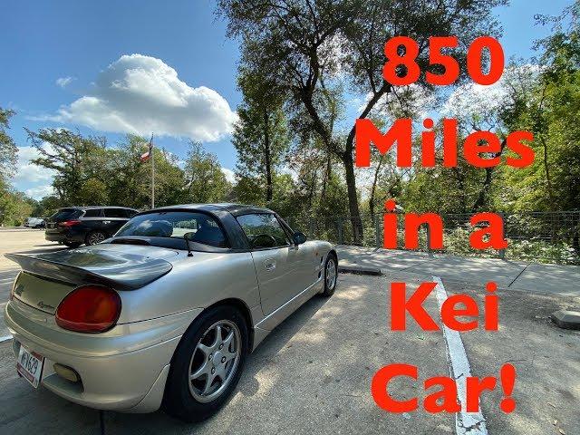 Kei Car Roadtrip - 850 Miles in a Suzuki Cappuccino!