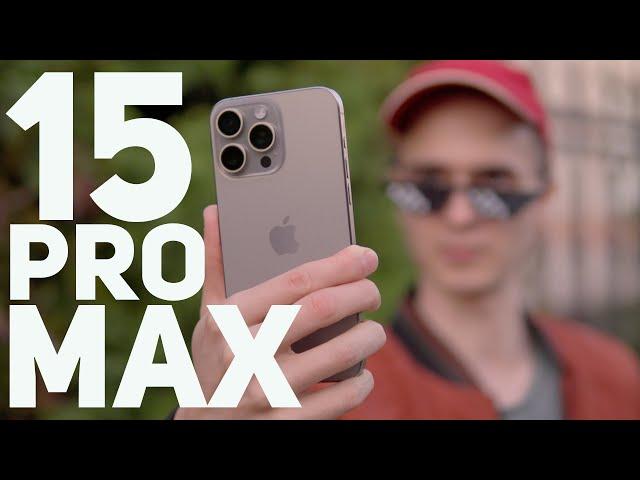 iPhone 15 Pro Max - КРАТКО про ОПЫТ