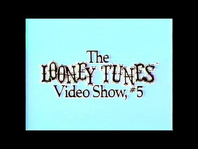 The Looney Tunes Video Show - Volume 5 Title Card with the 1977-1972 Baroque Hoedown Scores Mixed Up