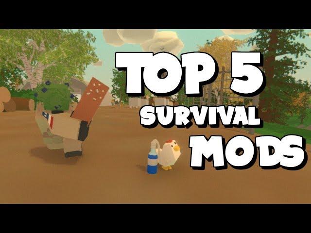 TOP 5 SURVIVAL WORKSHOP MODS IN UNTURNED