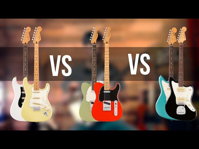 Fender Player Series II Comparison