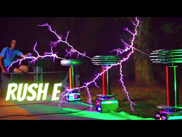 RUSH E performed by TESLA COILS