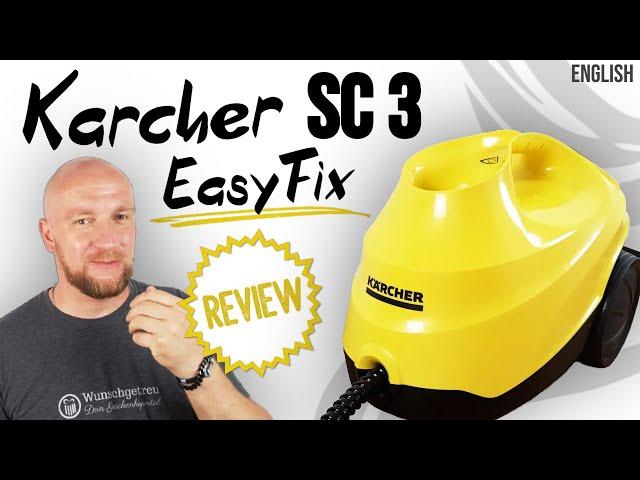 Karcher SC3 Review ► Is the Steam Cleaner with EasyFix worth it?  Reviews "Made in Germany"