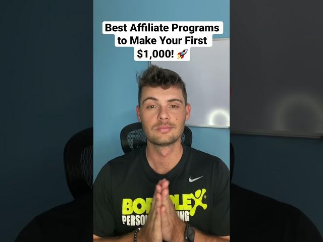 Best Affiliate Marketing Programs to Make $1,000 for Beginners 2021