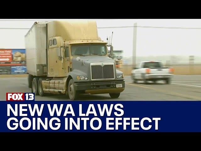 New WA laws going into effect on January 1 | FOX 13 Seattle