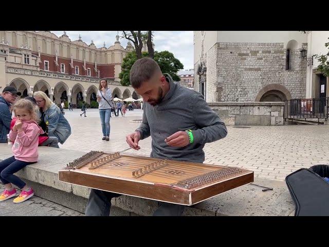 A moving street performance straight from the Ukrainian heart