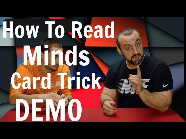 How to Read Minds Card Trick Demo - Card Tricks Revealed