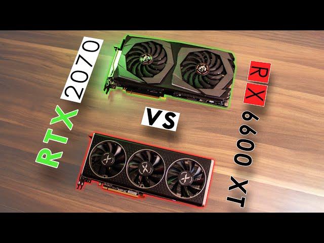 RTX 2070 vs RX 6600 XT - $200 Used GPU Comparison! | Ray Tracing, Upscaling & More