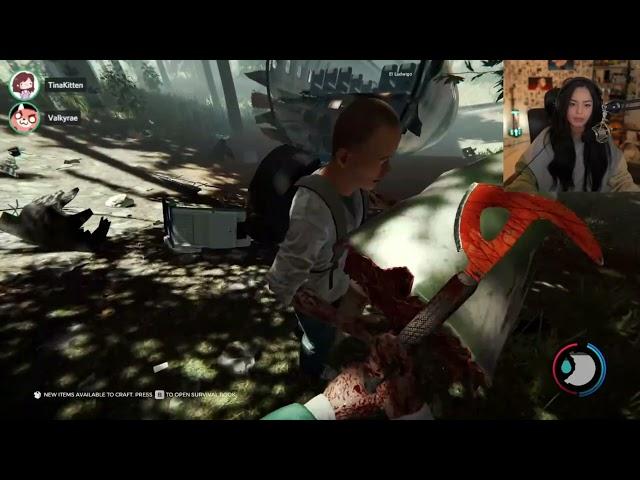 Valkyrae Playing F0rest ft sykkuno, miyoung,tina,ludwig,Corpse_Husband Full Game VOD