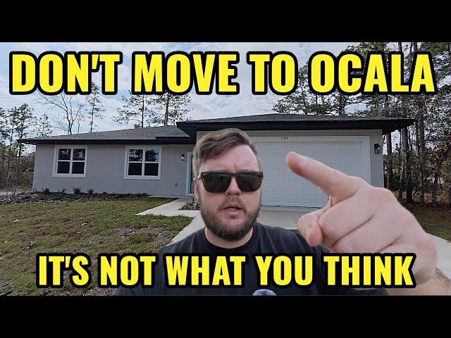 3 Reasons NOT to Move to Ocala, FL! - Inside 3 Florida New Construction Homes - 1 acre or not?