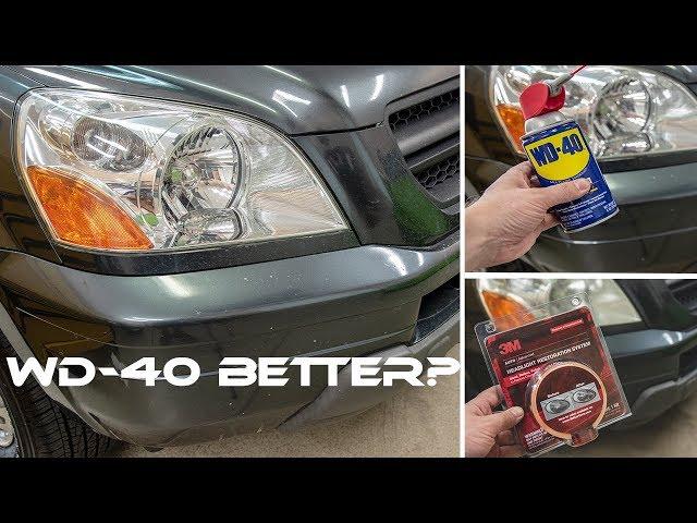 WD40 VS 3M | Best Headlight Restoration Method?