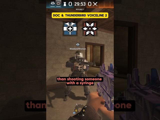 Thunderbird criticises Doc's Stim pistol - Siege X