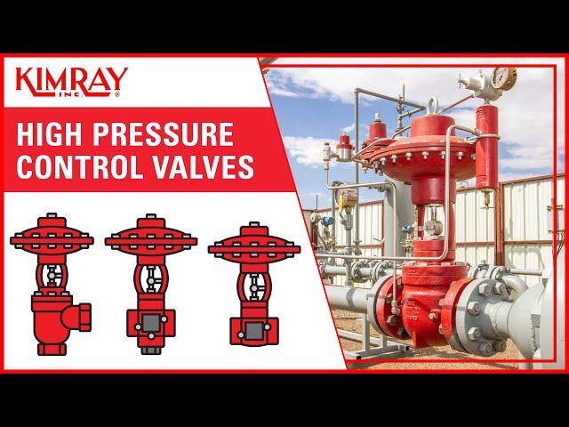 High Pressure Control Valves | Kimray Product Overview Series