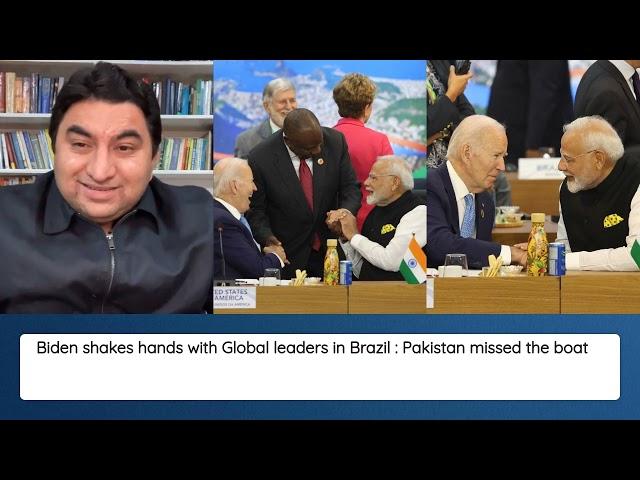 Modi shakes hands with Global leaders in Brazil : Pakistan missed the boat