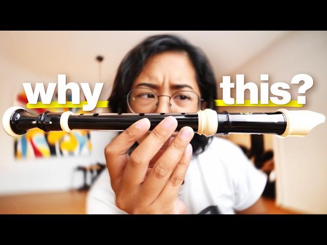 why you were forced to learn the recorder in school