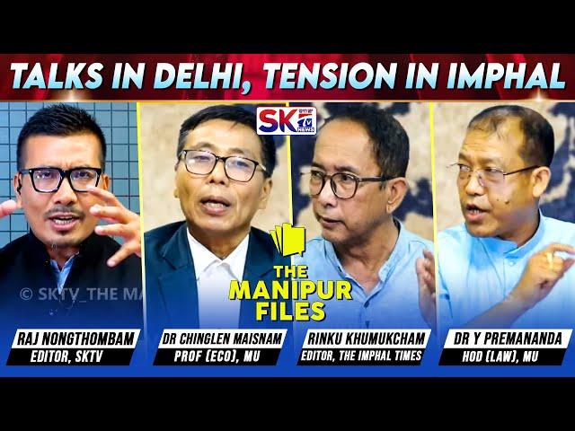 "TALKS IN DELHI, TENSION IN IMPHAL" on "THE MANIPUR FILES" [09/06/25] [LIVE]
